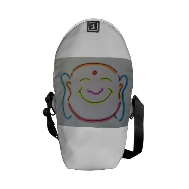 Goodluck Buddha Tasche Kuriertasche (Rückseite offen)