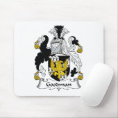 Goodman-Familienwappen Mousepad (Mit Mouse)