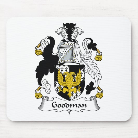 Goodman-Familienwappen Mousepad (Vorne)