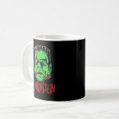Goodness Cunning Frankenstein - Vintag in den 60er Kaffeetasse (Vorderseite Links)