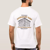 Goodnight Barn Lichtfarben T-Shirt (Rückseite)
