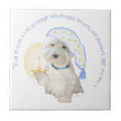 Goodnight Blue Fliese (Vorderseite)