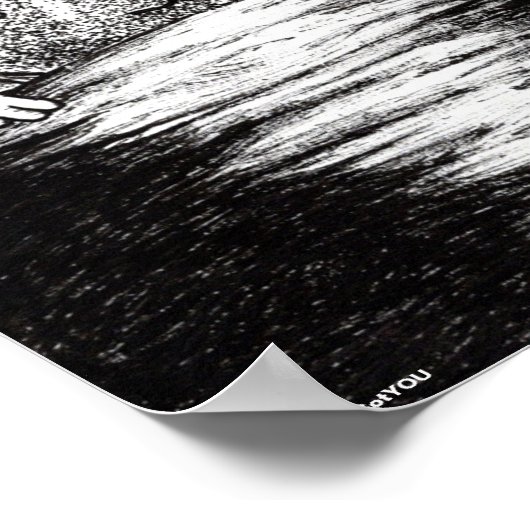 Goodnight Moon Poster (Ecke)