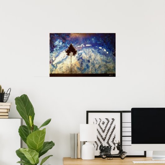 Goodnight Moon Poster (Heimbüro)