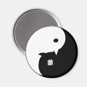 Goodnight / Oyasumi Punpun - Yin Yang Magnet (Vorderseite/Rückseite)