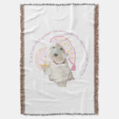 Goodnight Pink Decke (Vorderseite Vertikal)