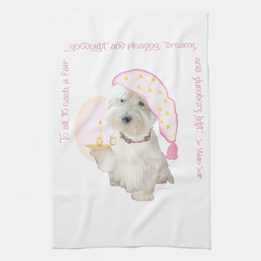 Goodnight Pink Handtuch (Vertikal)