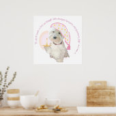 Goodnight Pink Poster (Küche)