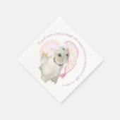 Goodnight Pink Serviette (Ecke)