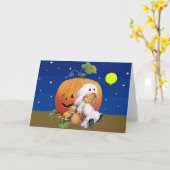 Goodnight Pumpkin Karte (Gelbe Blume)