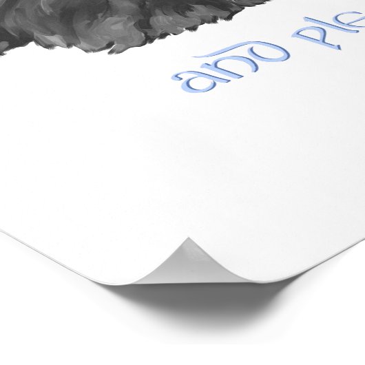 Goodnight Scotties Poster (Ecke)