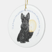 Goodnight Scottish Terrier Keramik Ornament (Links)