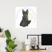 Goodnight Scottish Terrier Poster (Heimbüro)