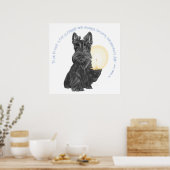 Goodnight Scottish Terrier Poster (Küche)