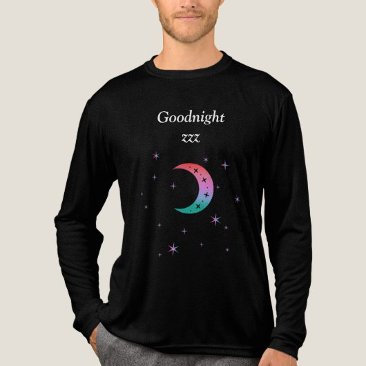 "goodnight", Sleep wear for every day Tri-Blend Shirt (Vorderseite)