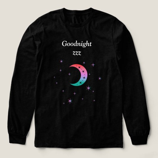 "goodnight", Sleep wear for every day Tri-Blend Shirt (Design Vorderseite)