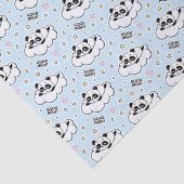 Goodnight Sleeping Panda Bär Seidenpapier (Detail)