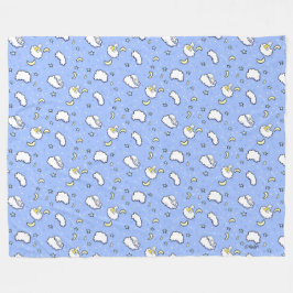Goodnight Westies KiniArt Fleece Blanket
