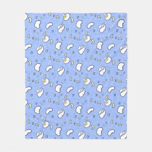 Goodnight Westies KiniArt Fleece Blanket (Vorderseite)