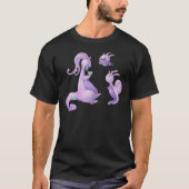 Goodra, Sliggoo, Goomy Sticker T-Shirt (Vorderseite)