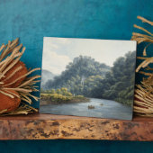 Goodrich Castle on Wye (w/c, pen & ink, Kreide) Fotoplatte (Seite)