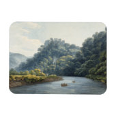 Goodrich Castle on Wye (w/c, pen & ink, Kreide) Magnet (Horizontal)