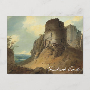 Goodrich Castle von Hugh William Williams Postkarte