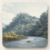 Goodrich Schloss auf dem Ypsilon (w/c, Stift u. Untersetzer (Vorderseite)