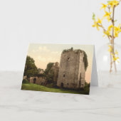 Goodrich Schloss I, Herefordshire, England Karte (Gelbe Blume)