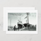 Goodrich Transportation Co., Muskegon, Michigan Postkarte (Vorne/Hinten)