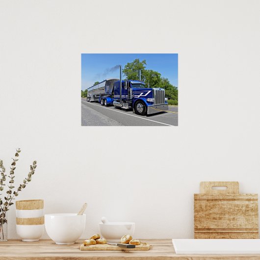 Good's Blue 389 Poster (Küche)