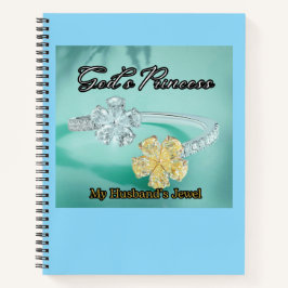 Goods Princess 8.5" x 11" Spiral Notebook-Schürze Notizblock