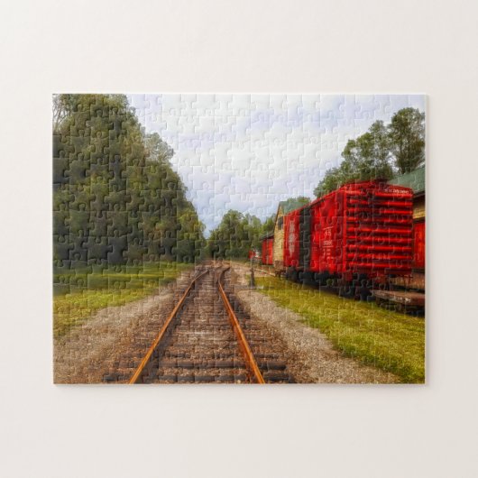 Goodspeed Boxcars. Puzzle (Horizontal)
