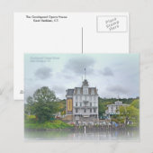 Goodspeed Opera House Postkarte (Vorne/Hinten)