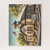 Goodsprings Elementary Historic Schoohouse 1913 NV Puzzle (Vertikal)