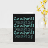 Goodwill Jagjagd Karte (Gelbe Blume)