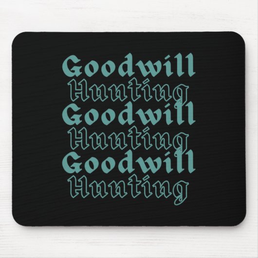 Goodwill Jagjagd Mousepad (Vorne)