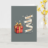 Goodwill Peace Hope - Geschenkkarte Karte (Gelbe Blume)