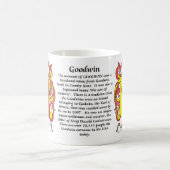 Goodwin Familien-Wappen Tasse (Mittel)