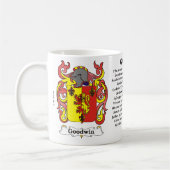 Goodwin Familien-Wappen Tasse (Links)