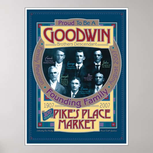 Goodwin/Pikes Market-Mahnmal POSTER (Vorne)