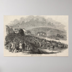 Goodwood Rennen: der Kurs Poster