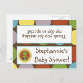 Goody Bag Topper Jungle Tales Safari Einladungspostkarte (Vorne/Hinten)