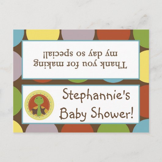 Goody Bag Topper Jungle Tales Safari Einladungspostkarte (Vorderseite)