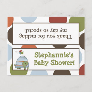 Goody Bag Topper Laguna Beach Turtle Froschteich Einladungspostkarte