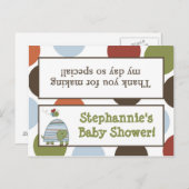 Goody Bag Topper Laguna Beach Turtle Froschteich Einladungspostkarte (Vorne/Hinten)