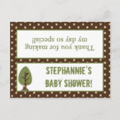 Goody Bag Topper verzauberter Hollow-Wald Einladungspostkarte (Vorderseite)