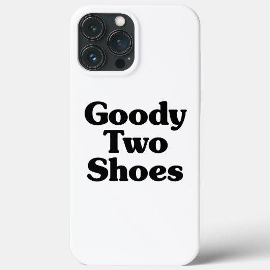 Goody Two Shoes Case-Mate iPhone Hülle (Rückseite)