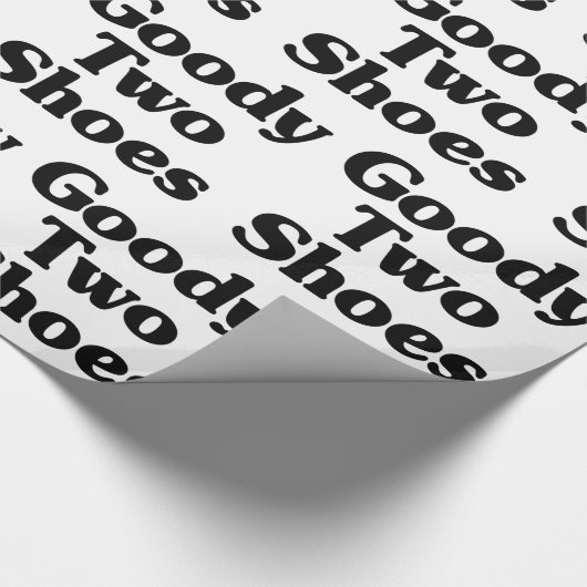 Goody Two Shoes Geschenkpapier (Ecke)