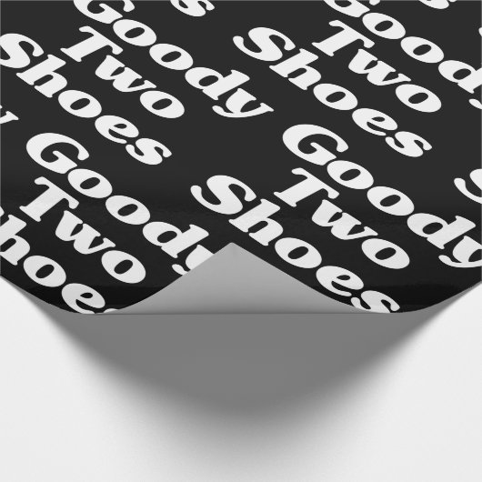 Goody Two Shoes Wrapping Paper Geschenkpapier (Ecke)